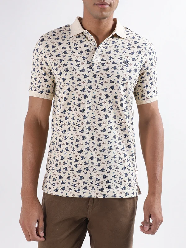 Lindbergh Multi Printed Regular Fit Polo T-Shirt