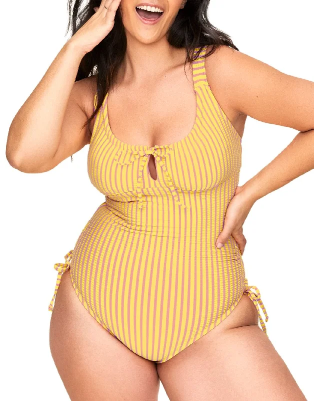 Natasha Women's Plus-Size Swimwear One-Piece